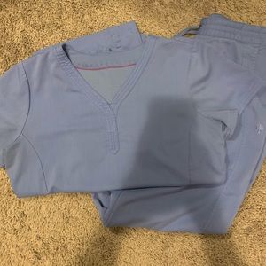 Purple Label Ciel Blue Scrubs